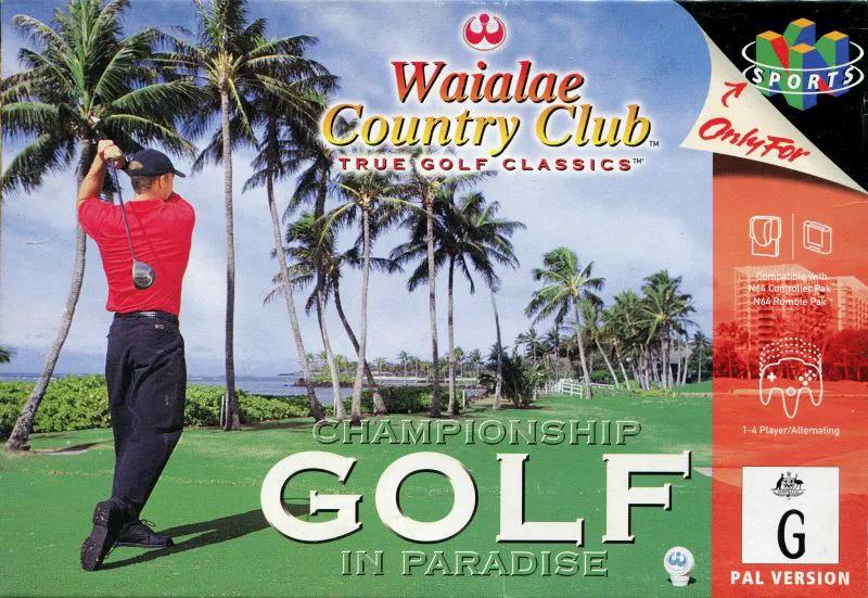 Game | Nintendo N64 | Waialae Country Club Physical Video Games Game Nintendo