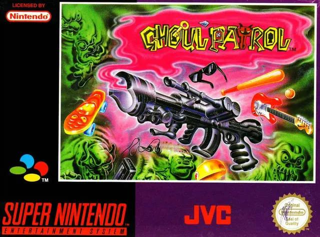 Game | Super Nintendo SNES | Ghoul Patrol Physical Video Games Game Nintendo
