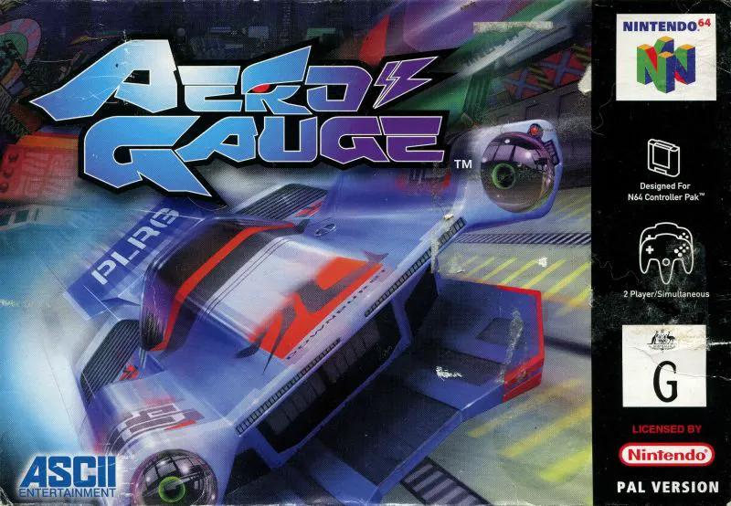 Game | Nintendo N64 | Aero Gauge Physical Video Games Game Nintendo