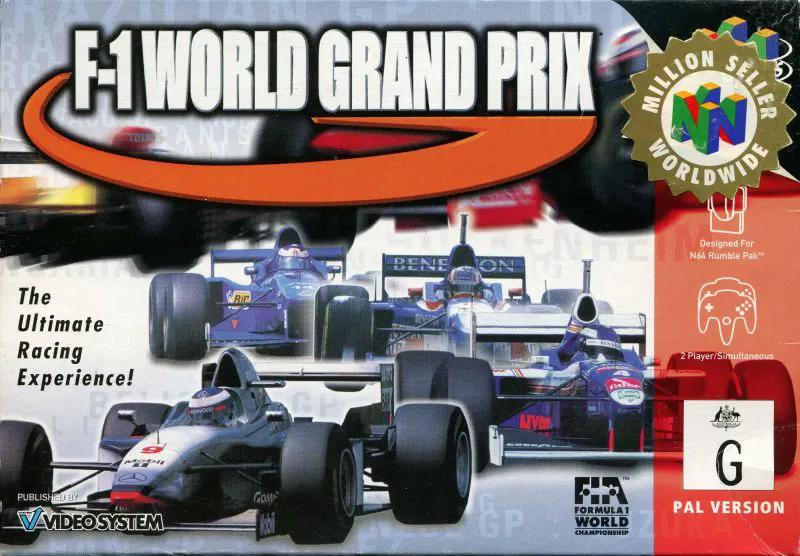Game | Nintendo N64 | F1 World Grand Prix F-1 Physical Video Games Game Nintendo