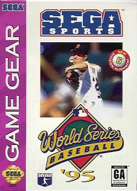 Game | Sega Game Gear | World Series Baseball 95 Physical Video Games Game Sega