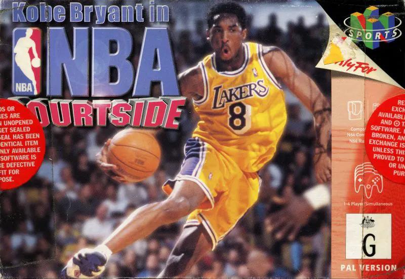 Game | Nintendo N64 | Kobe Bryant In NBA Courtside Physical Video Games Game Nintendo