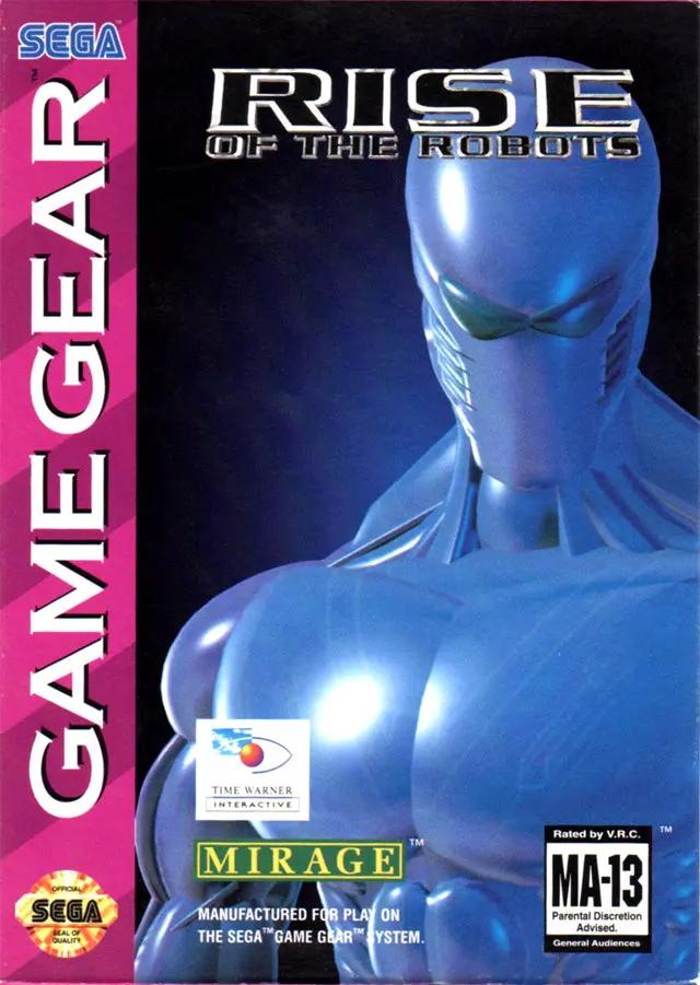 Game | Sega Game Gear | Rise Of The Robots Physical Video Games Game Sega