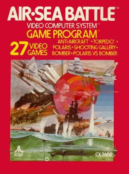 Game | Atari 2600 | Air-Sea Battle Physical Video Games Game Atari