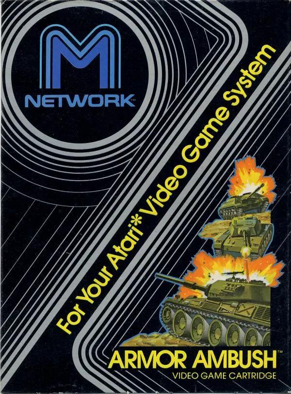 Game | Atari 2600 | Armor Ambush Physical Video Games Game Atari