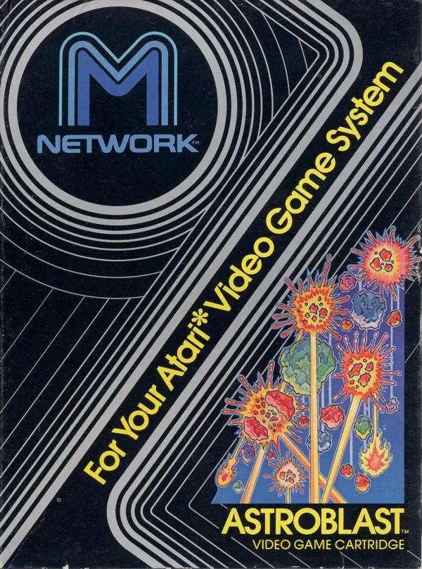 Game | Atari 2600 | Astroblast Physical Video Games Game Atari