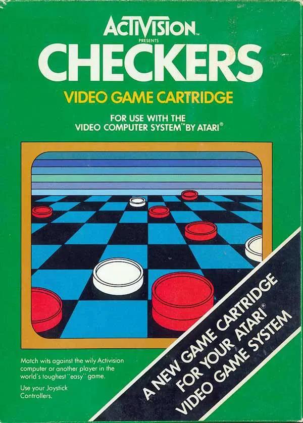 Game | Atari 2600 | Checkers Physical Video Games Game Atari