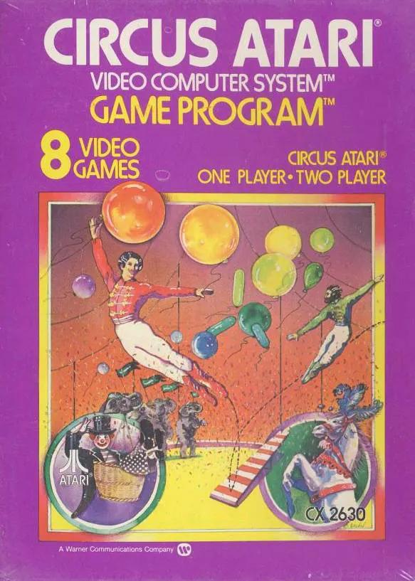 Game | Atari 2600 | Circus Atari Physical Video Games Game Atari