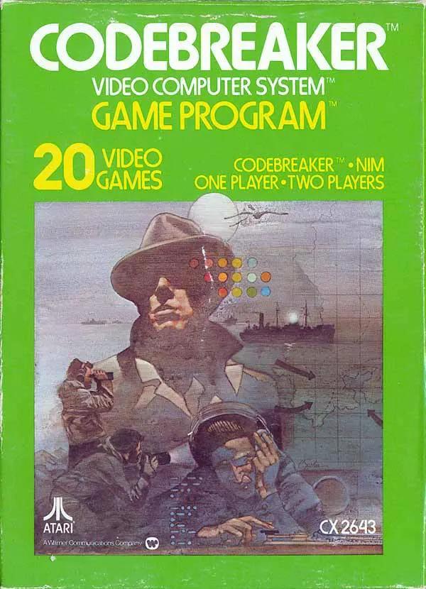 Game | Atari 2600 | Codebreaker Physical Video Games Game Atari