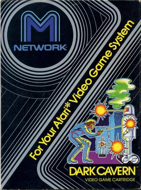 Game | Atari 2600 | Dark Cavern Physical Video Games Game Atari