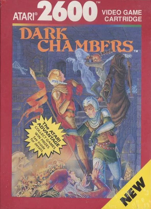 Game | Atari 2600 | Dark Chambers Physical Video Games Game Atari