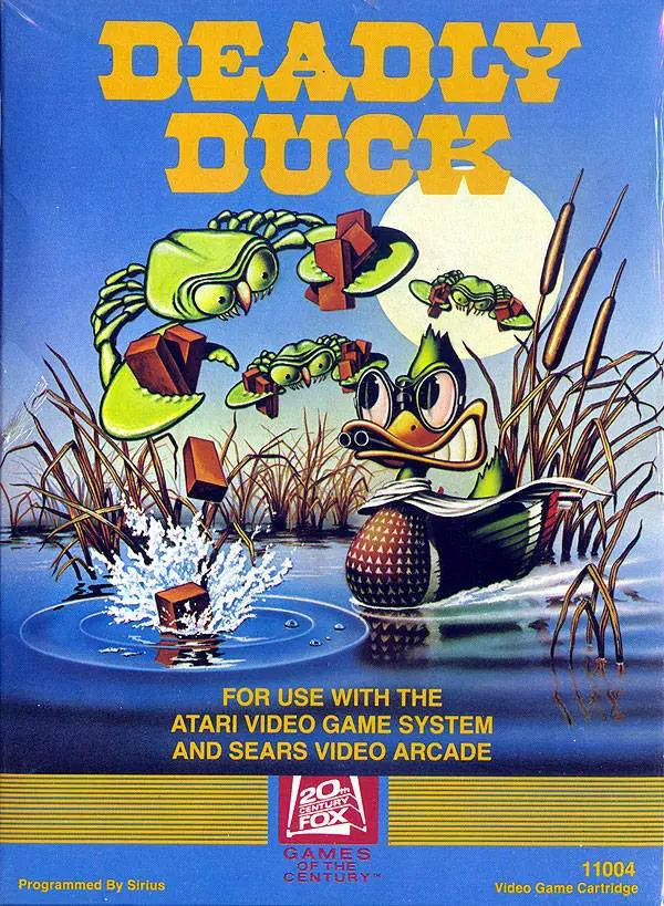 Game | Atari 2600 | Deadly Duck Physical Video Games Game Atari
