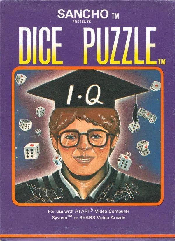 Game | Atari 2600 | Dice Puzzle Physical Video Games Game Atari
