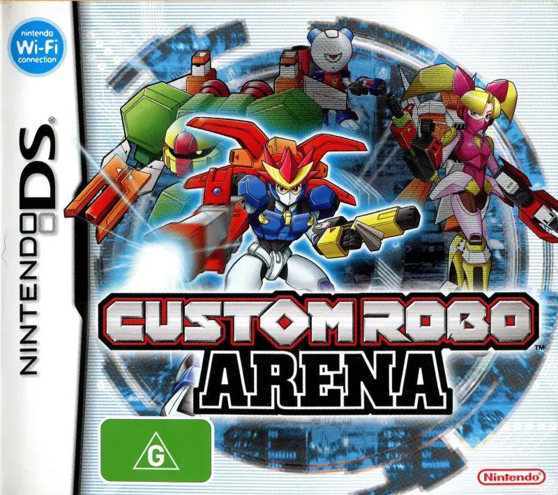Game | Nintendo DS | Custom Robo Arena Physical Video Games Game Nintendo