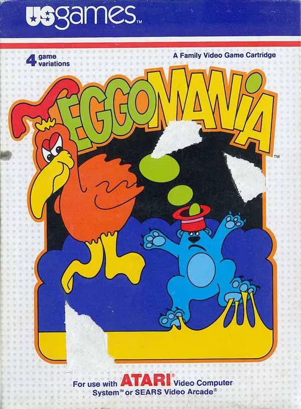 Game | Atari 2600 | Eggomania Physical Video Games Game Atari