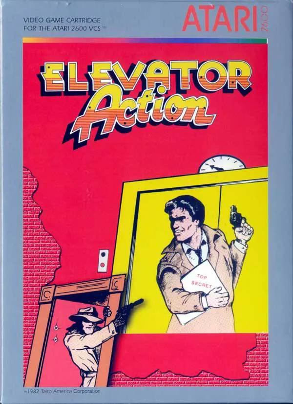 Game | Atari 2600 | Elevator Action Physical Video Games Game Atari