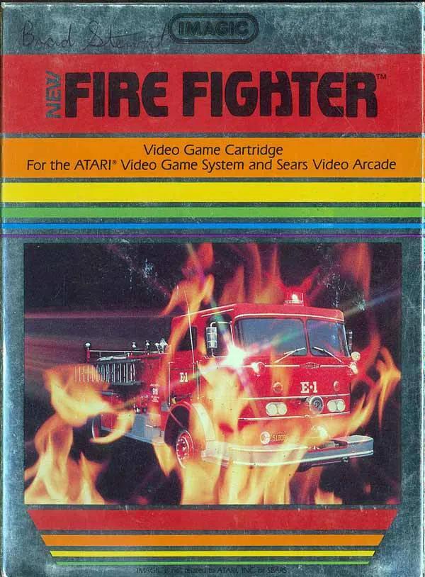 Game | Atari 2600 | Fire Fighter Physical Video Games Game Atari