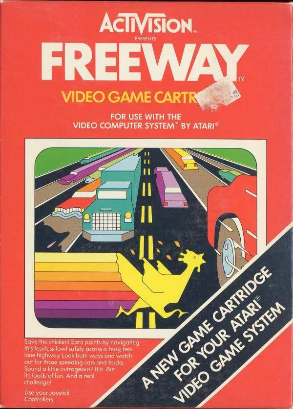 Game | Atari 2600 | Freeway Physical Video Games Game Atari