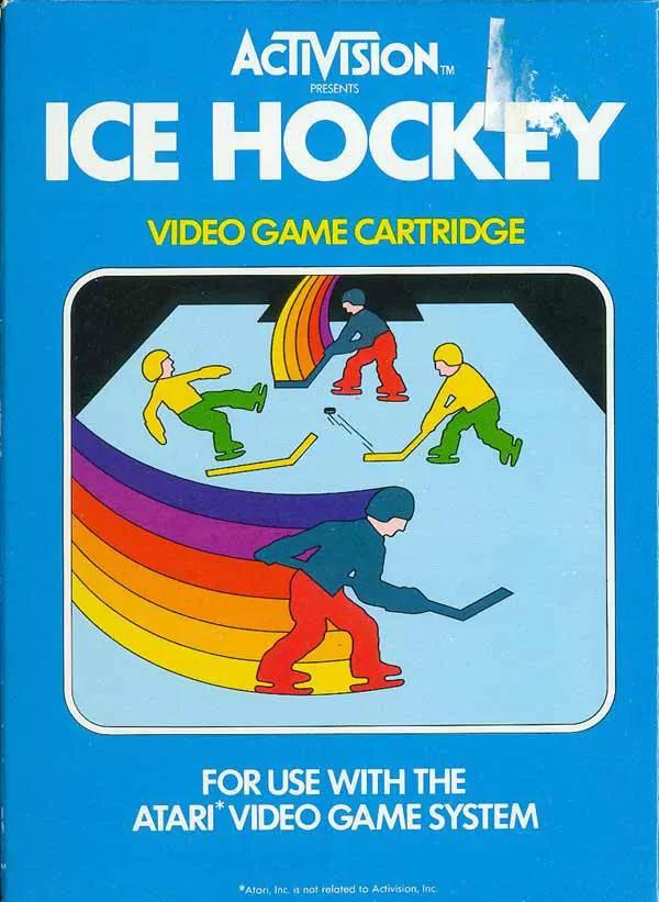 Game | Atari 2600 | Ice Hockey Physical Video Games Game Atari