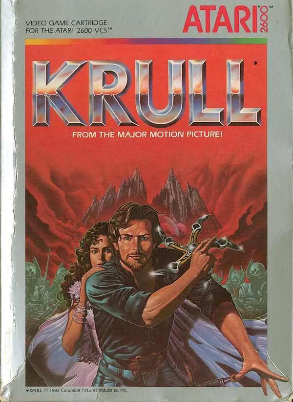 Game | Atari 2600 | Krull Physical Video Games Game Atari