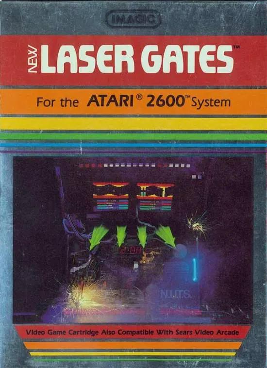 Game | Atari 2600 | Laser Gates Physical Video Games Game Atari