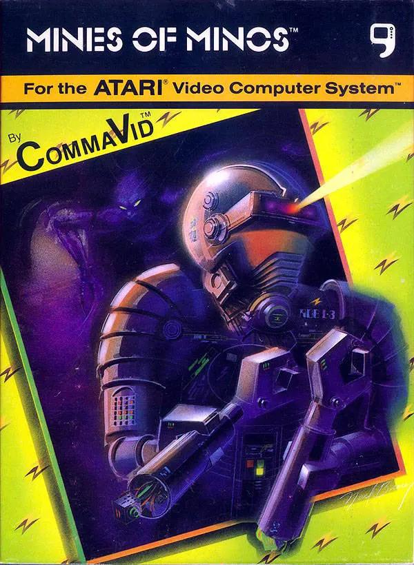 Game | Atari 2600 | Mines Of Minos Physical Video Games Game Atari