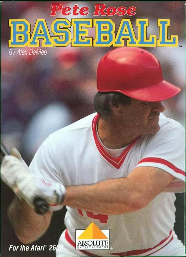 Game | Atari 2600 | Pete Rose Baseball Physical Video Games Game Atari
