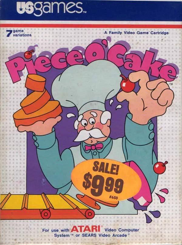 Game | Atari 2600 | Piece O'Cake Physical Video Games Game Atari