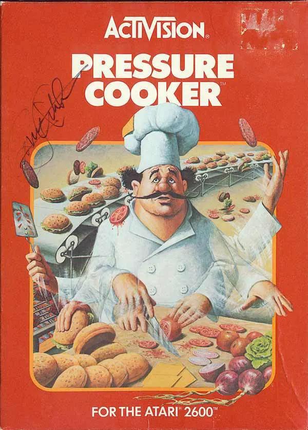Game | Atari 2600 | Pressure Cooker Physical Video Games Game Atari