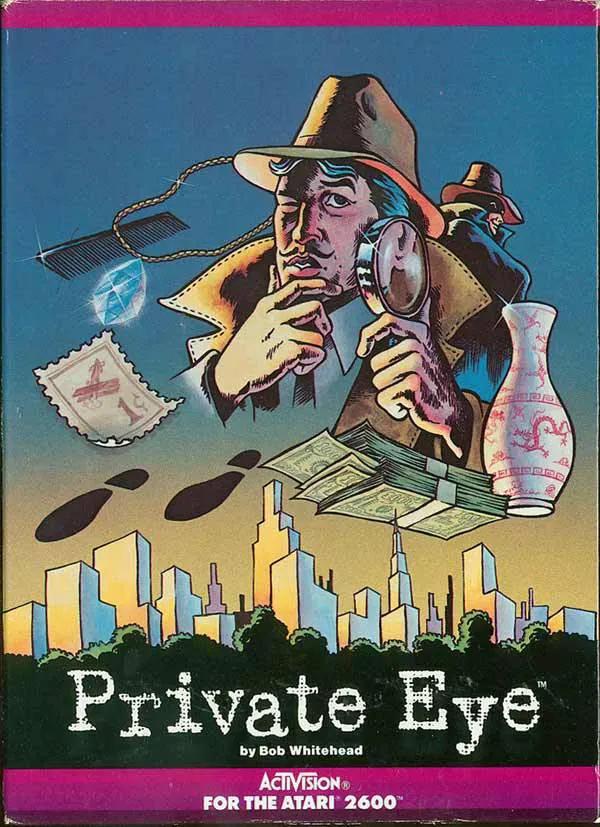 Game | Atari 2600 | Private Eye Physical Video Games Game Atari