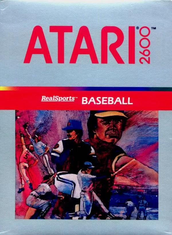 Game | Atari 2600 | RealSports Baseball Physical Video Games Game Atari
