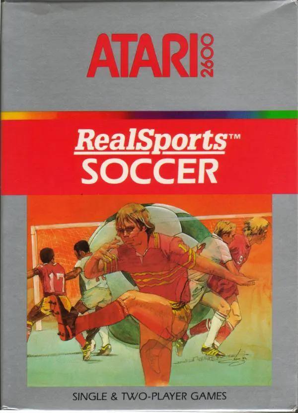Game | Atari 2600 | RealSports Soccer Physical Video Games Game Atari