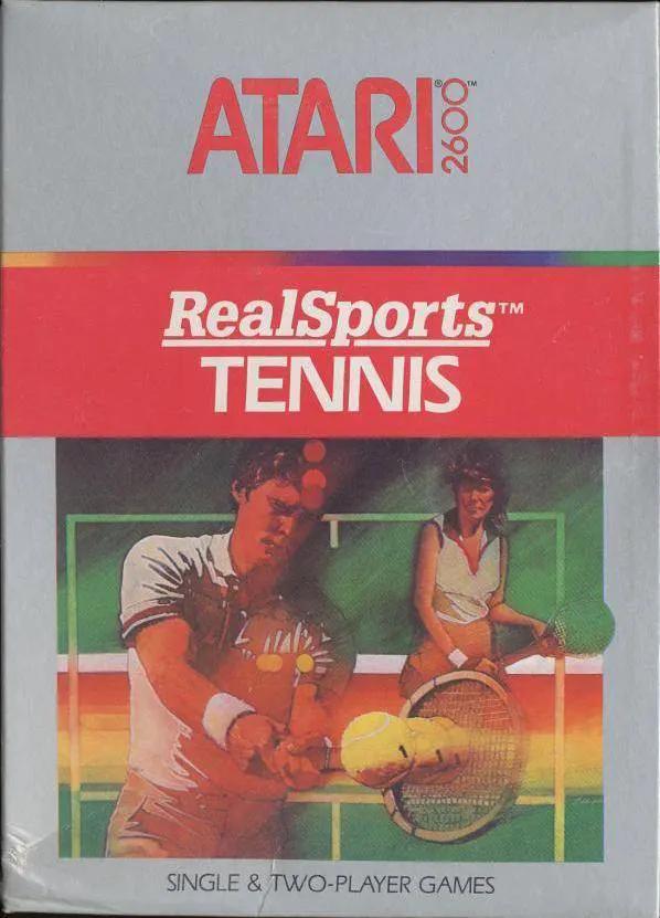 Game | Atari 2600 | RealSports Tennis Physical Video Games Game Atari