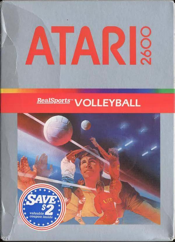 Game | Atari 2600 | RealSports Volleyball Physical Video Games Game Atari