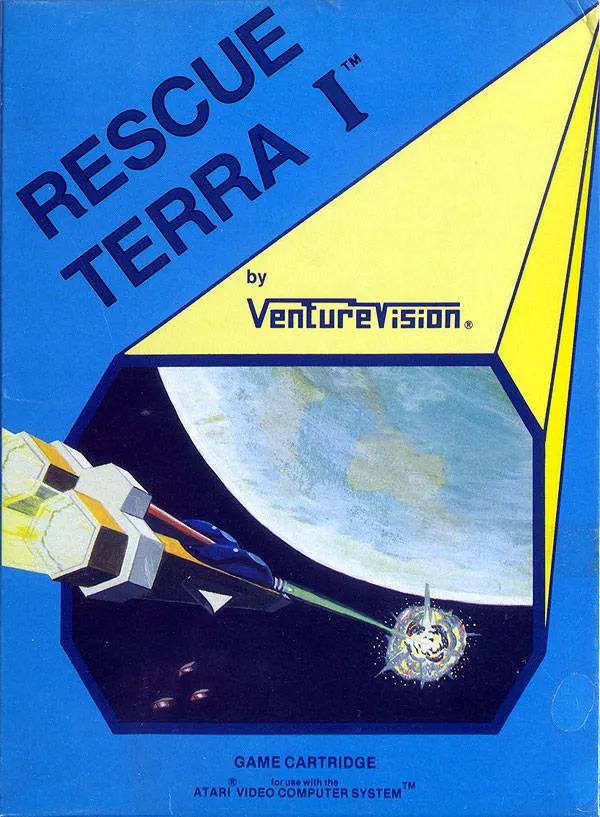 Game | Atari 2600 | Rescue Terra I Physical Video Games Game Atari