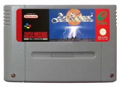 Game | Super Nintendo SNES | ActRaiser Physical Video Games Game Nintendo