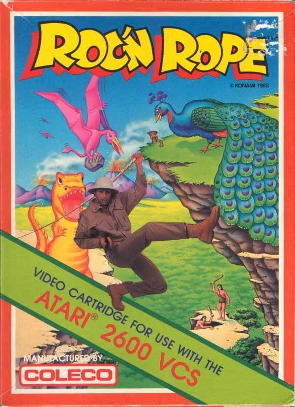 Game | Atari 2600 | Roc 'N Rope Physical Video Games Game Atari