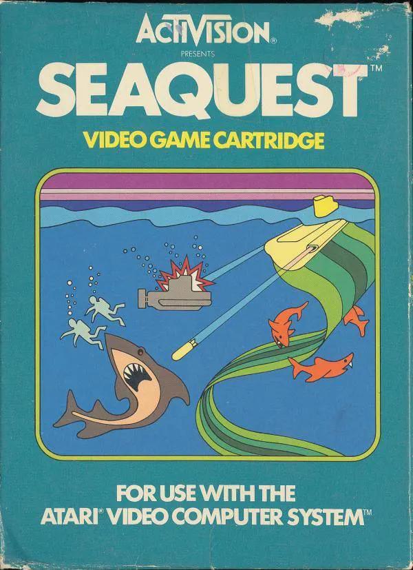 Game | Atari 2600 | Seaquest Physical Video Games Game Atari