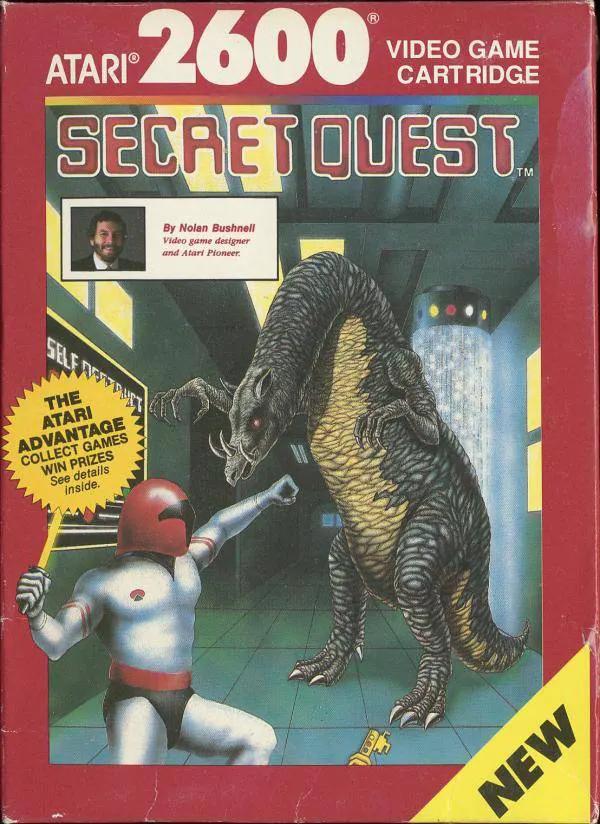 Game | Atari 2600 | Secret Quest Physical Video Games Game Atari