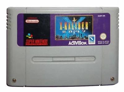 Game | Super Nintendo SNES | X-Kaliber 2097 Physical Video Games Game Nintendo