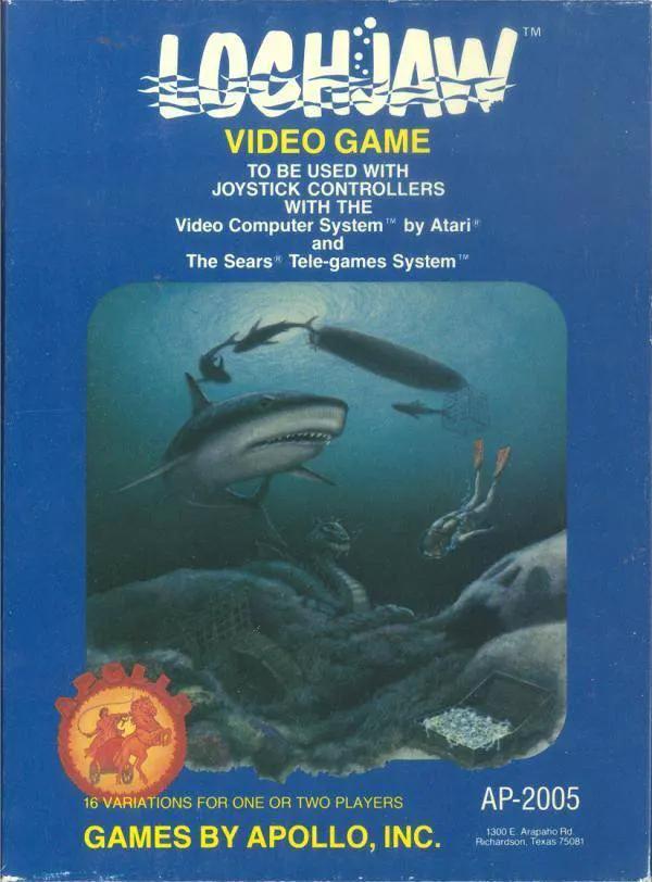 Game | Atari 2600 | Lochjaw Physical Video Games Game Atari