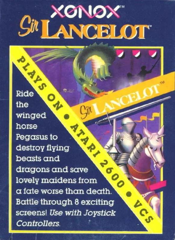Game | Atari 2600 | Sir Lancelot Physical Video Games Game Atari