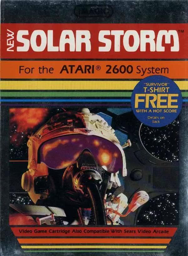 Game | Atari 2600 | Solar Storm Physical Video Games Game Atari