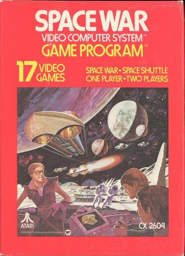 Game | Atari 2600 | Space War Physical Video Games Game Atari