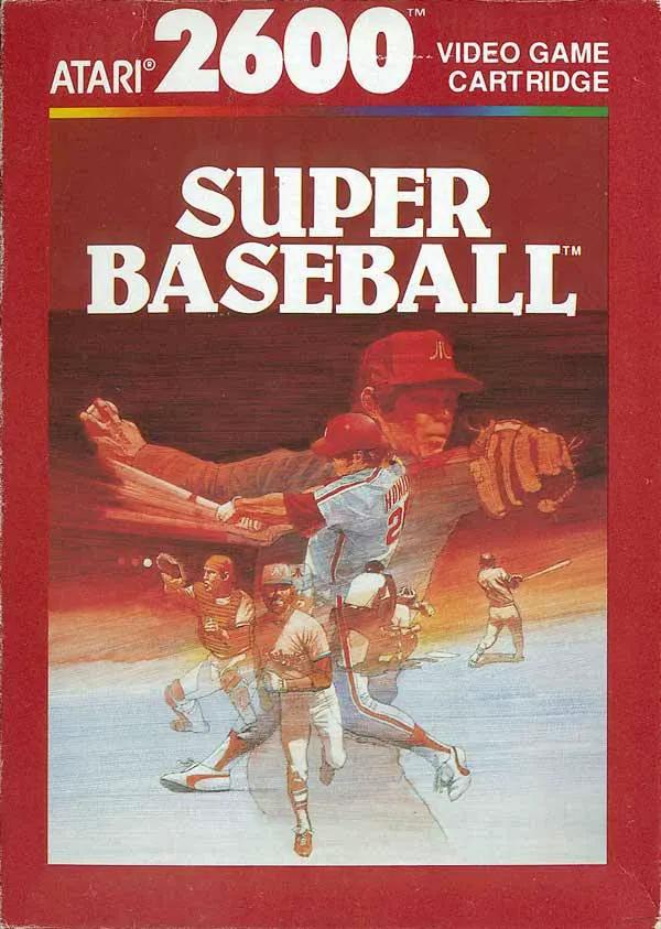 Game | Atari 2600 | Super Baseball Physical Video Games Game Atari