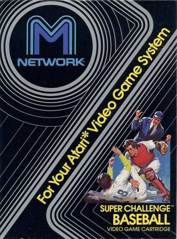 Game | Atari 2600 | Super Challenge Baseball Physical Video Games Game Atari