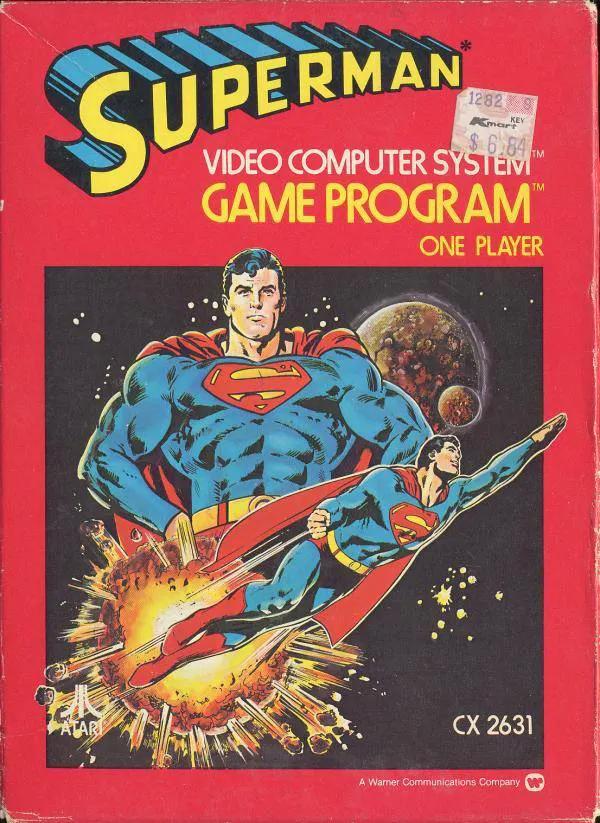 Game | Atari 2600 | Superman Physical Video Games Game Atari