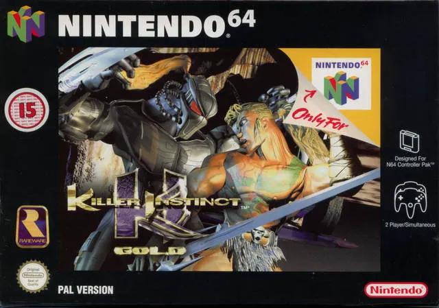 Game | Nintendo N64 | Killer Instinct Gold Physical Video Games Game Nintendo