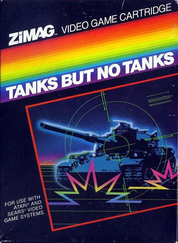 Game | Atari 2600 | Tanks But No Tanks Physical Video Games Game Atari