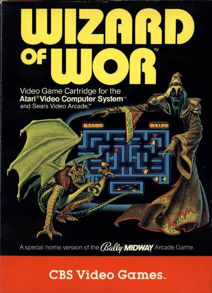 Game | Atari 2600 | Wizard Of Wor Physical Video Games Game Atari